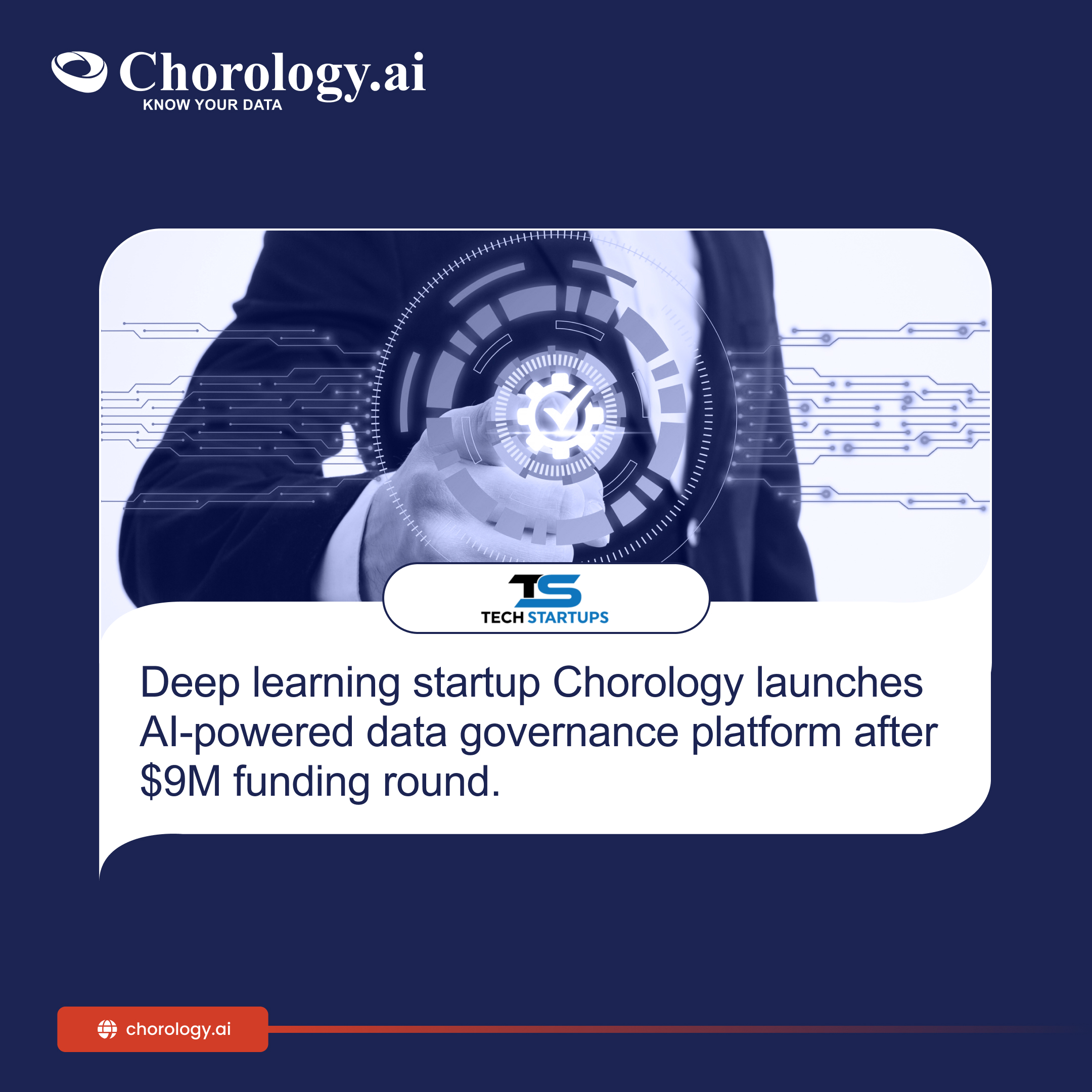 Compliance startup Chorology launches Deep-AI-powered data governance platform after $9M funding round